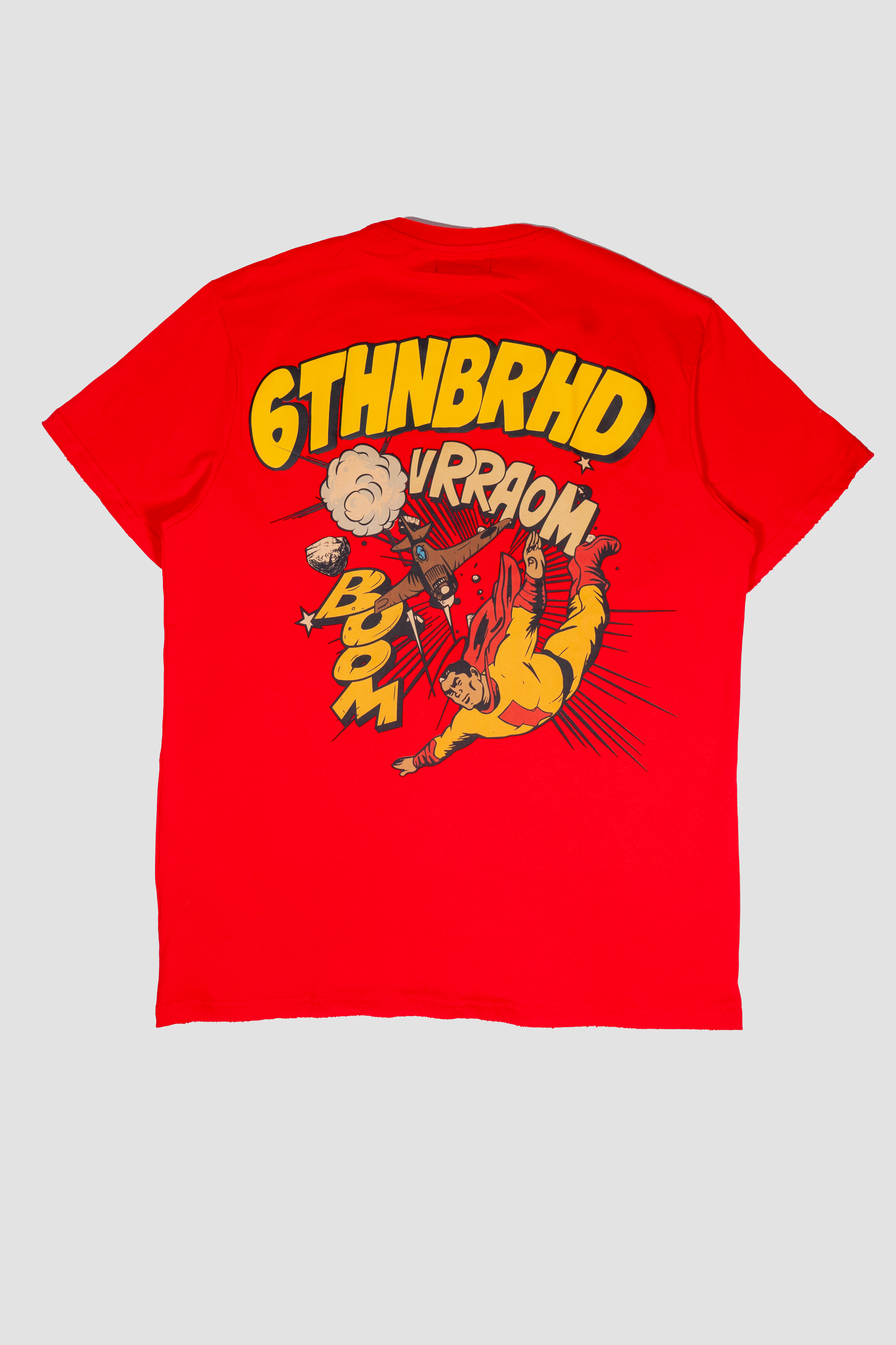 6thNBRHD TEE "HERO" RED