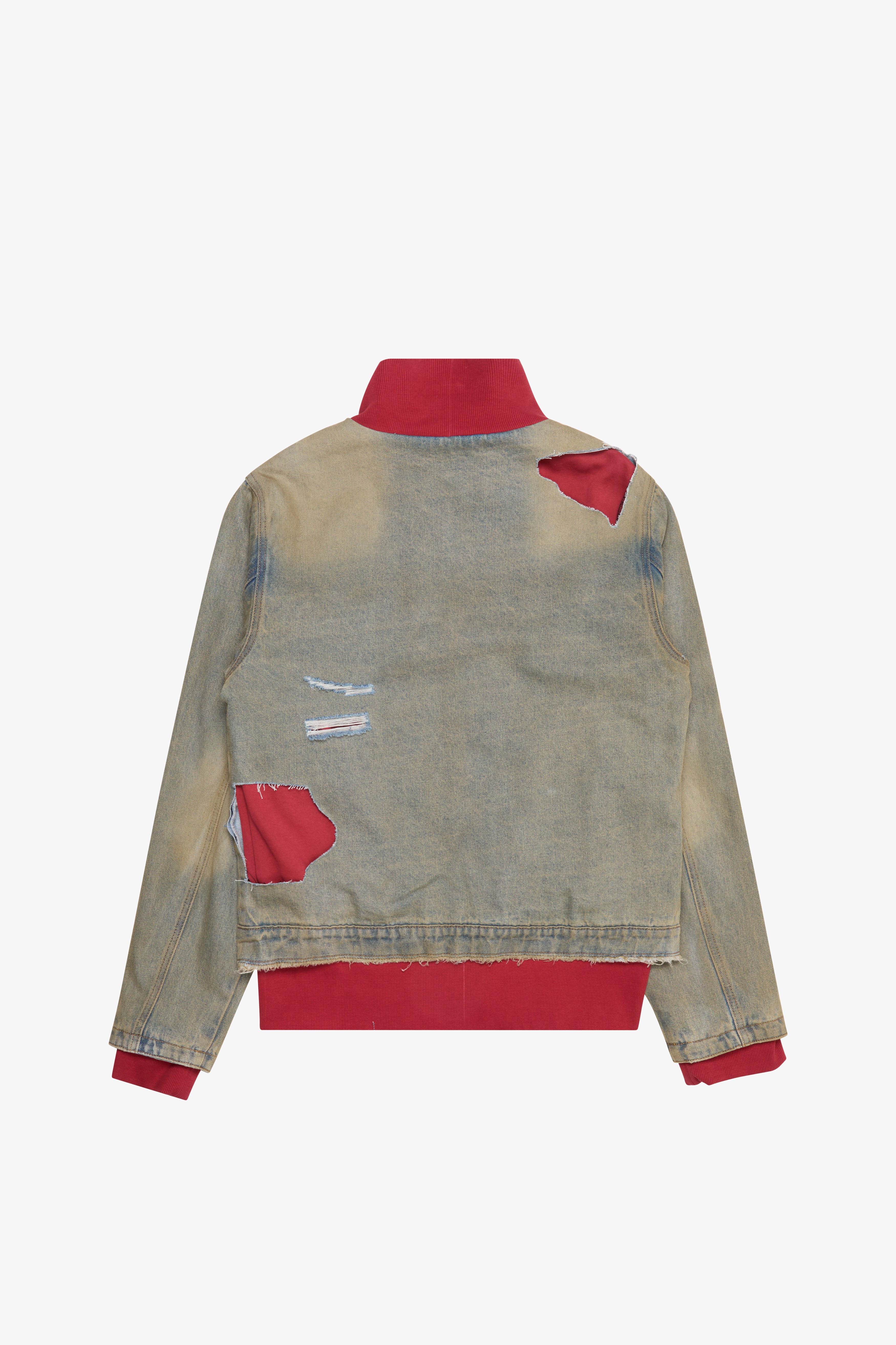 6thNBRHD JACKET "STRIPES" VINTAGE WASH