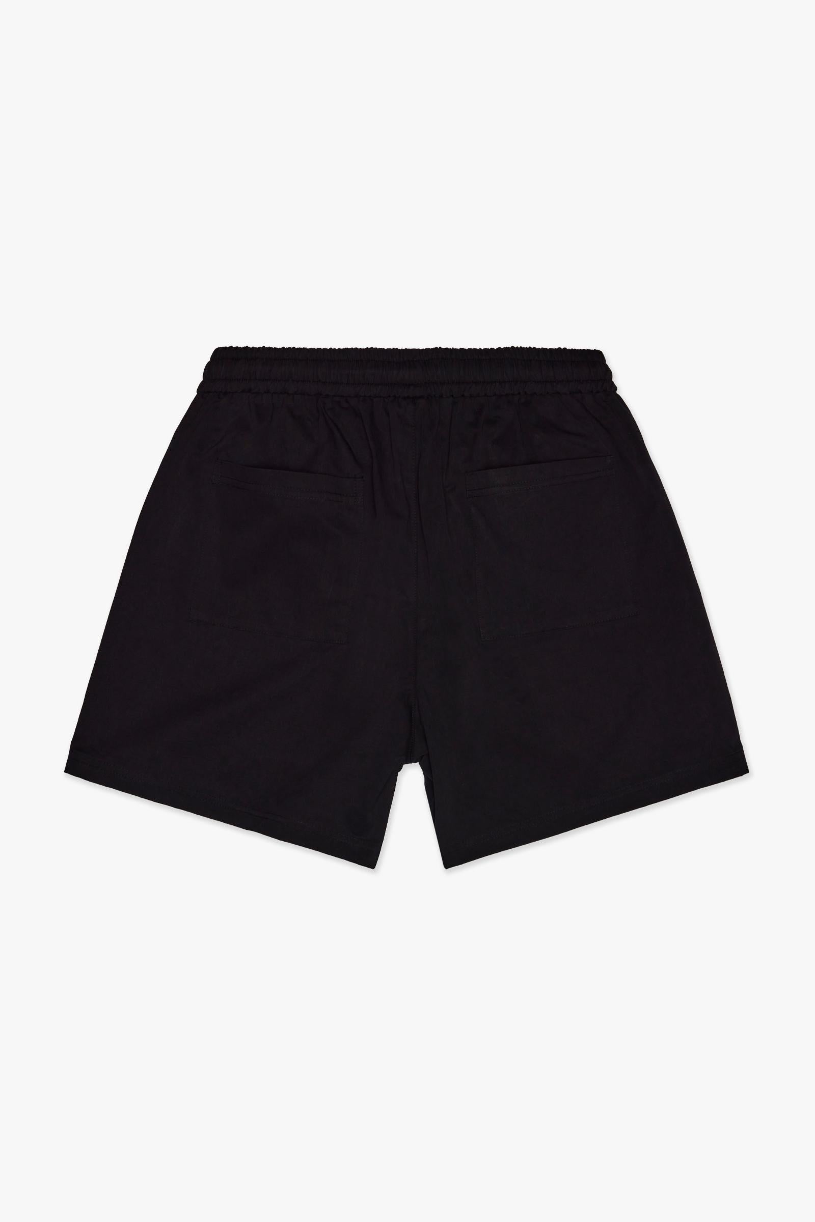 SMILE BOWLING SHORTS - BLACK