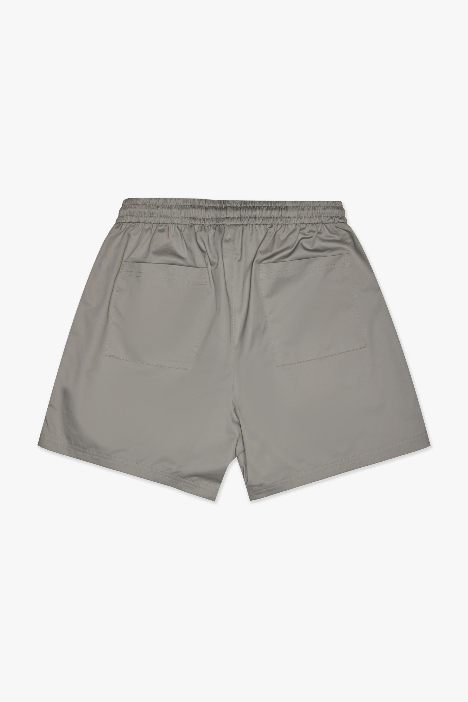 SMILE BOWLING SHORTS - GREY
