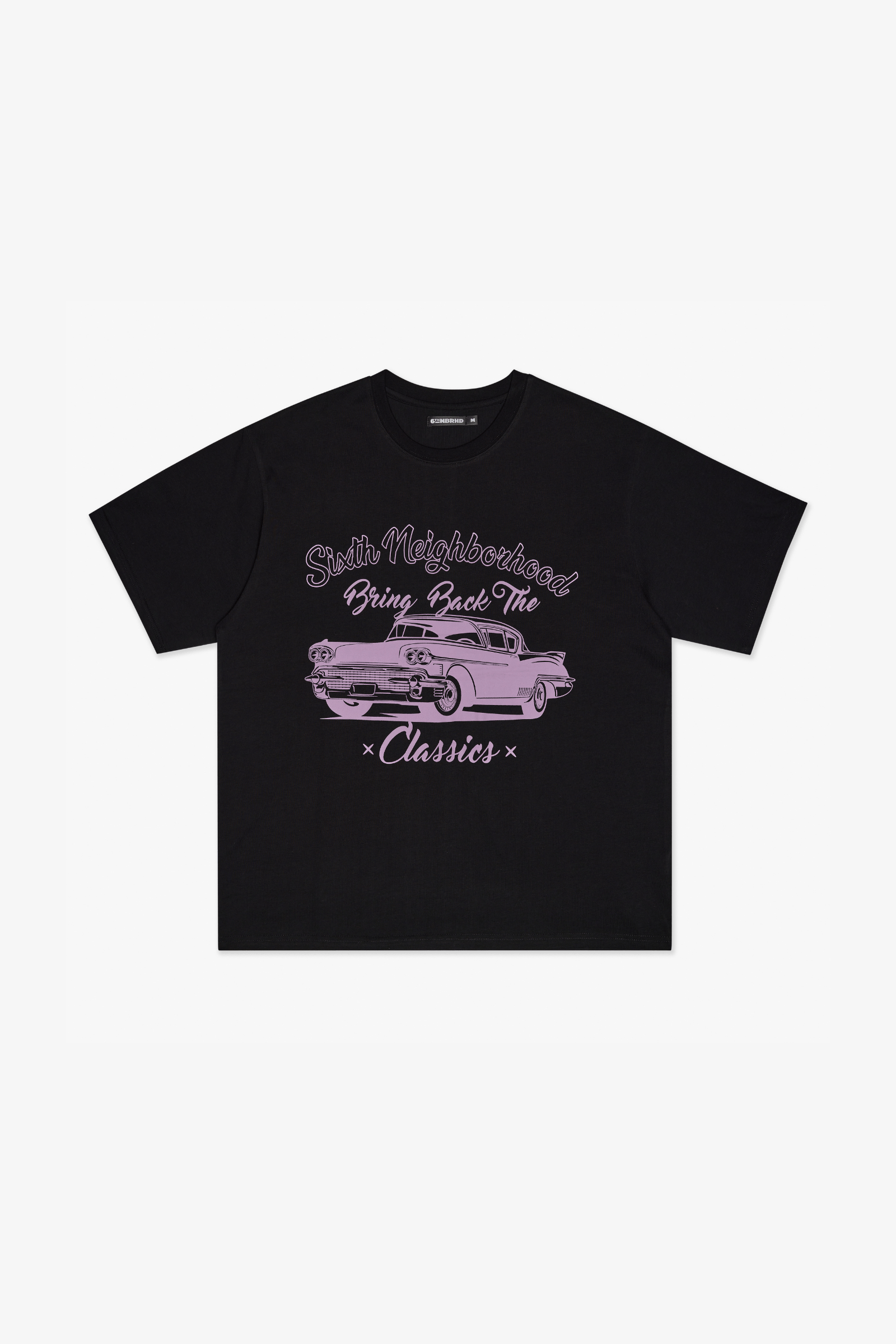 "CLASSIC IS BACK" TEE - BLACK