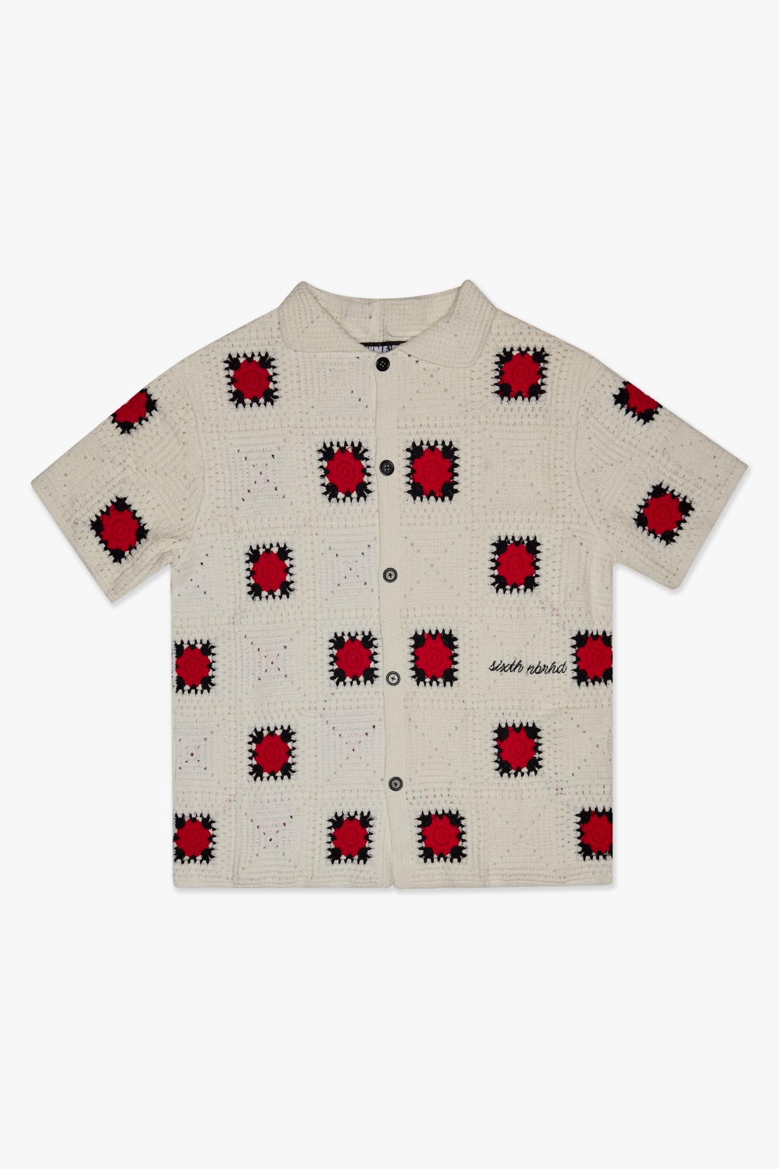 "BAZZAR" KNIT WOVEN - CREAM - BLACK