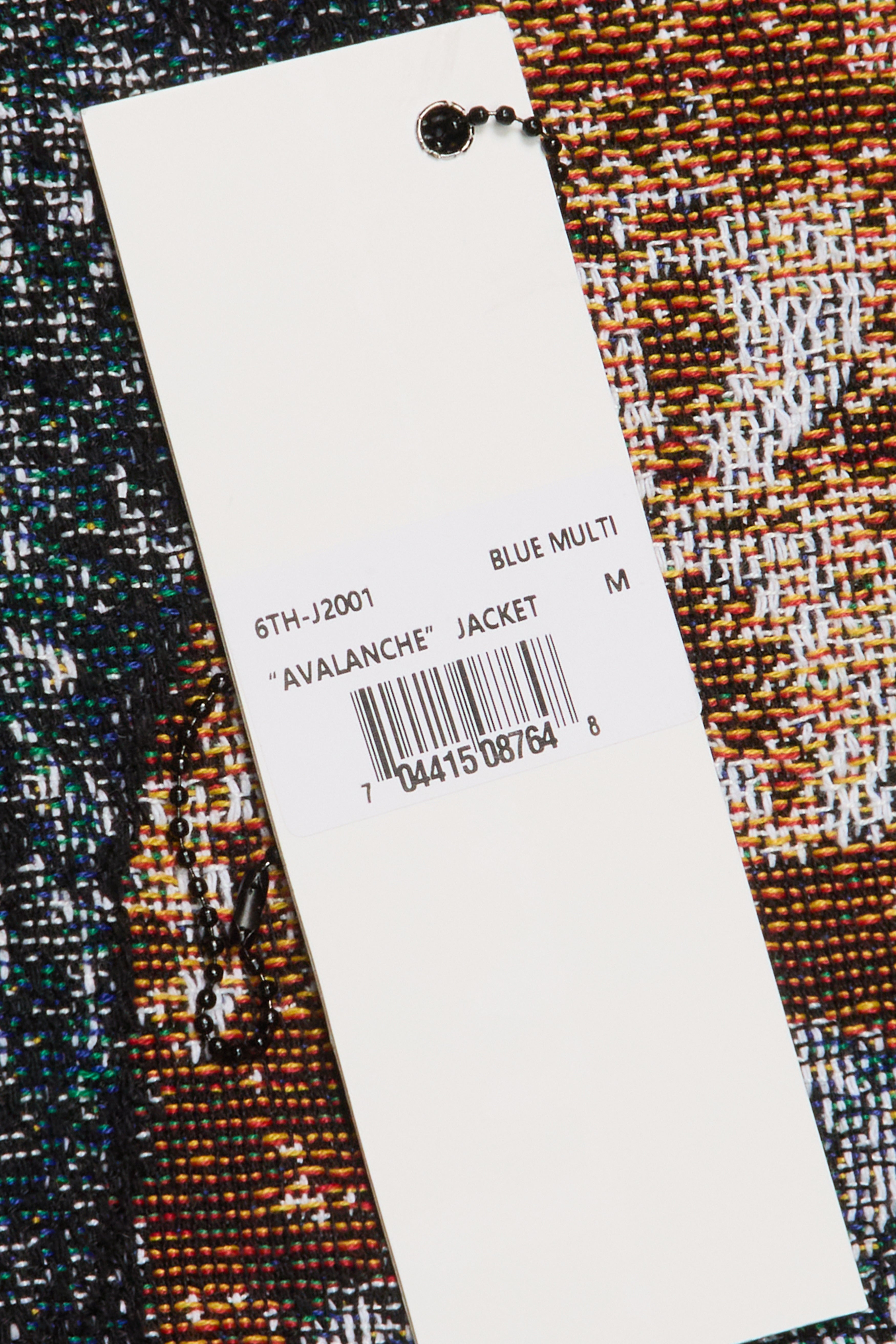 6thNBRHD JACKET "AVALANCHE" BLUE MULTI